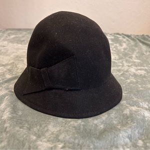Vintage Wool Felt Cloche Hat